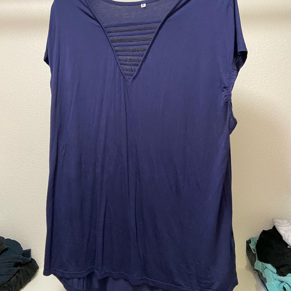 Amazon V Neck Tee